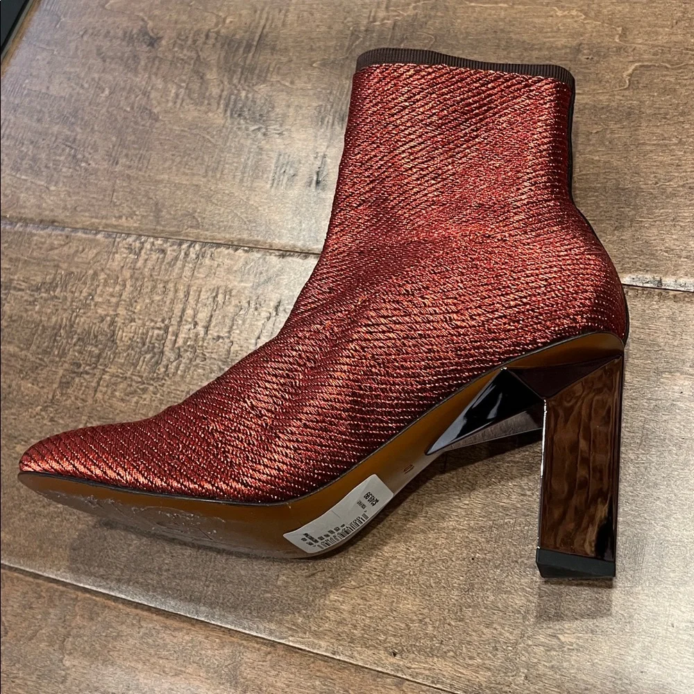Clergerie metallic Jany Ankle Boots ($725) - Picture 4 of 9